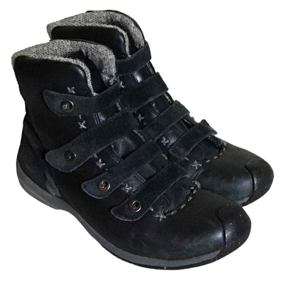 Timberland Smartwool Vibram Leather  Black Boots, Women’s Size 9